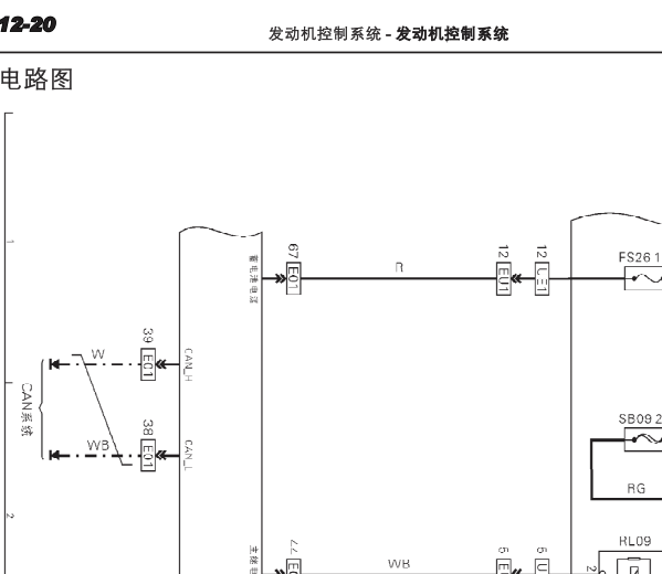 力帆479Q3发动机电路图