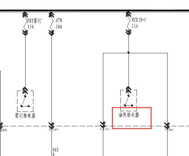 2011年华泰宝利格油泵继电器电路图