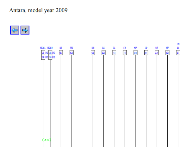 2009年欧宝安德拉发动机电路图