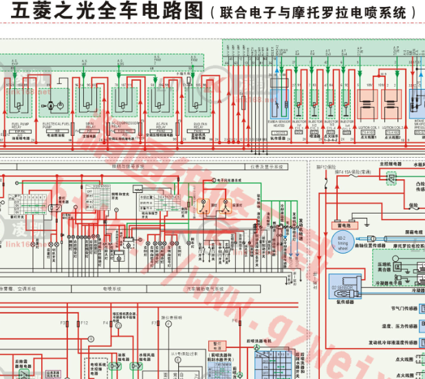五菱 之光联合电子电路图