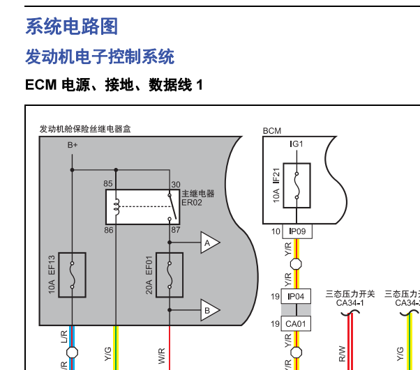 4A91S发动机电路图