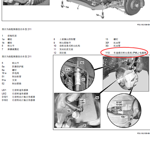 06年奔驰E200感应电磁阀线路图