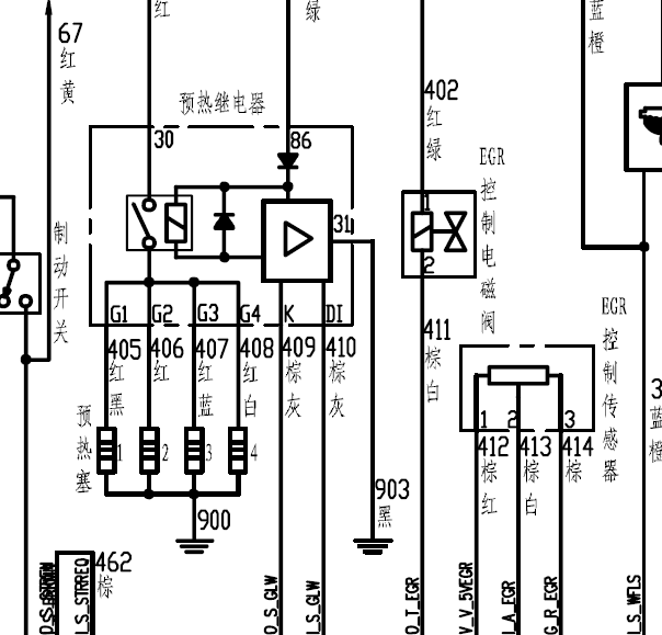 EDC16发动机线路图
