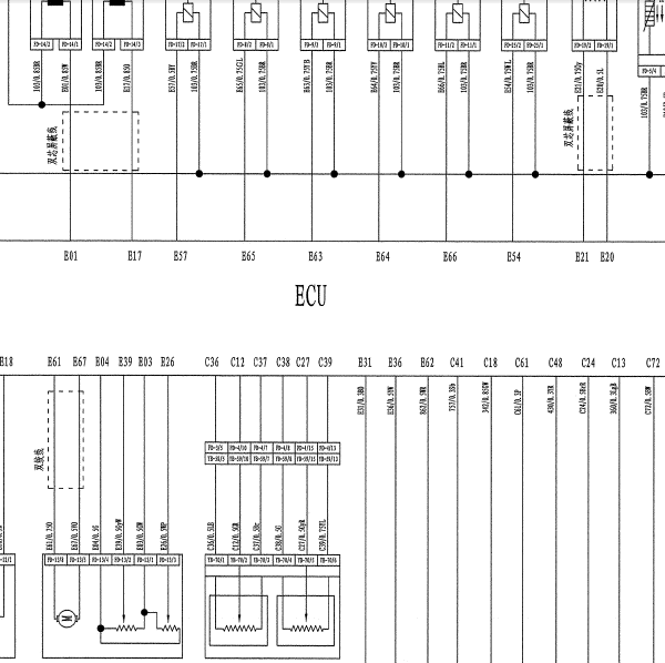 10年吉利SC7全车线路图