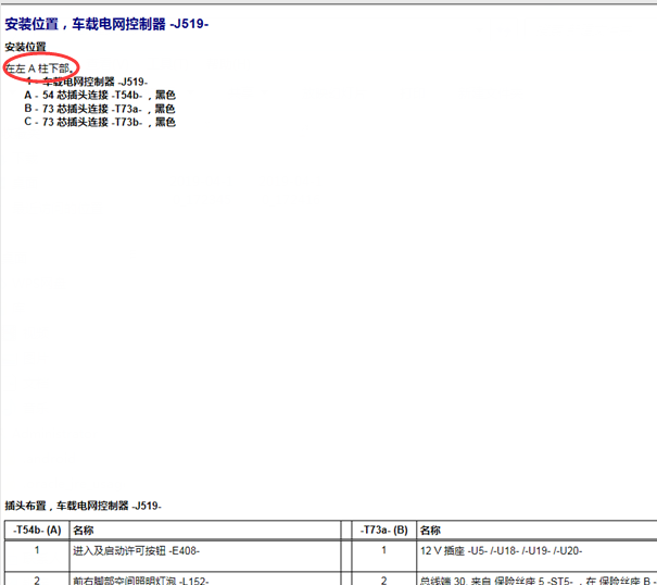 17年奥迪Q7网关模块位置
