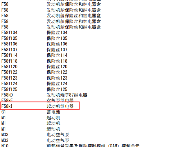 12年奔驰GL450起动机继电器电路图
