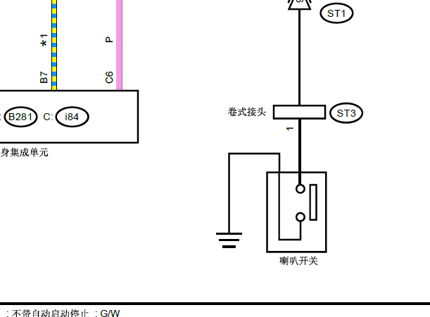 2016年斯巴鲁森林人喇叭线路图