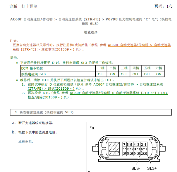 丰田普拉多故障诊断