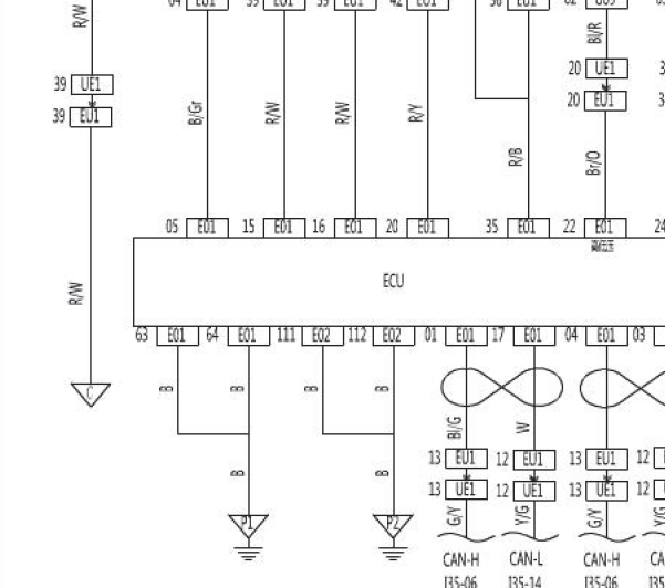 16年幻速H3发动机线路图