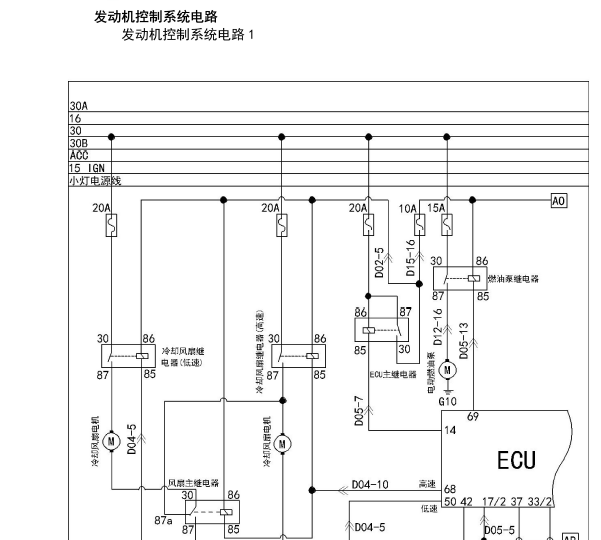 飞碟发动机变速箱电路图
