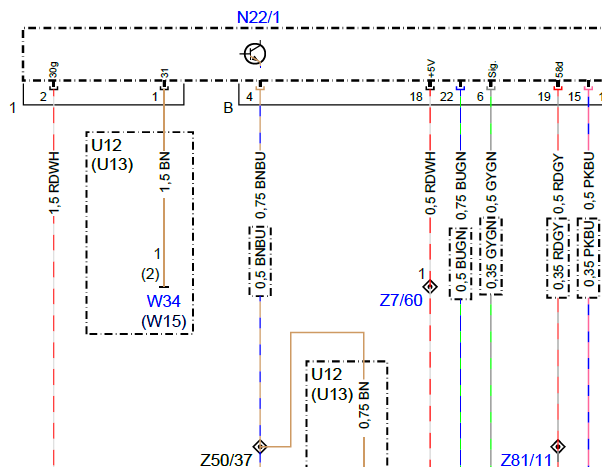 2010年奔驰S400空调电路图