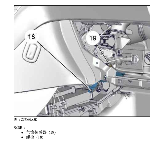 标致RCZ空调传感器位置资料