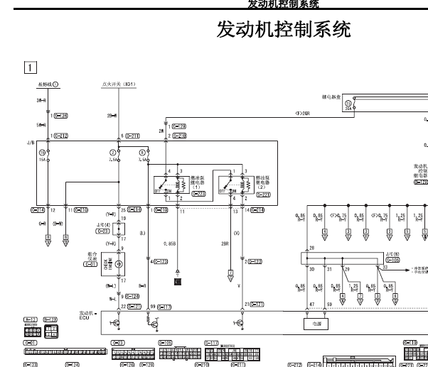 4G63S4M发动机电路图