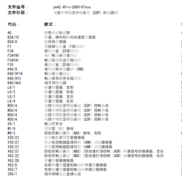 10年奔驰威霆制动系统线路图
