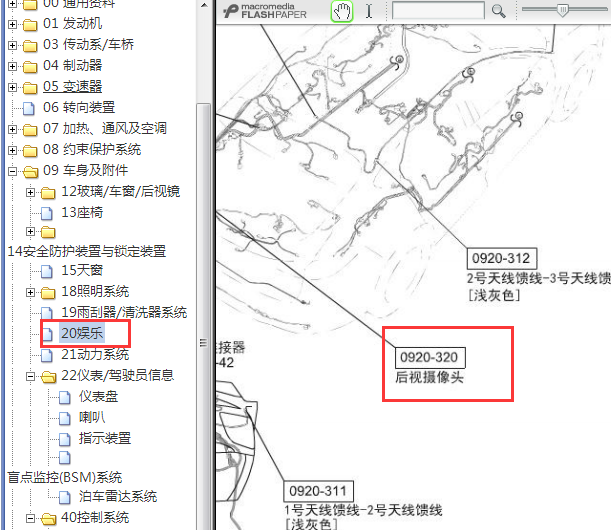 2016-2017年马自达CX-4摄像头资料