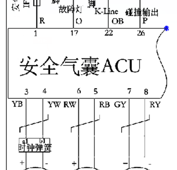 16年风光580气囊线路图