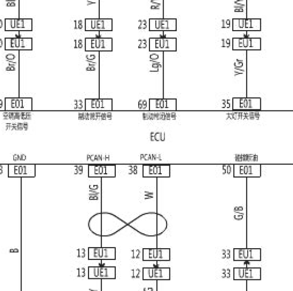 北汽幻速S3发动机线路图