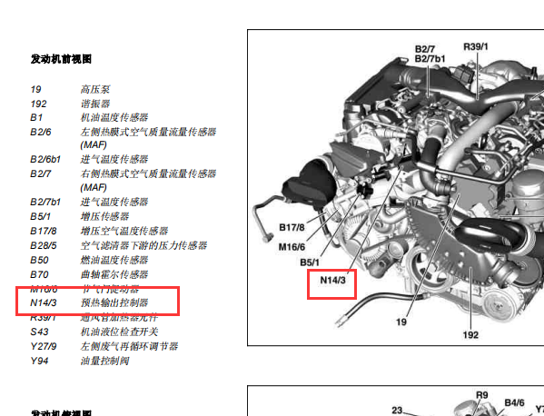 2008年奔驰ML320预热控制器位置