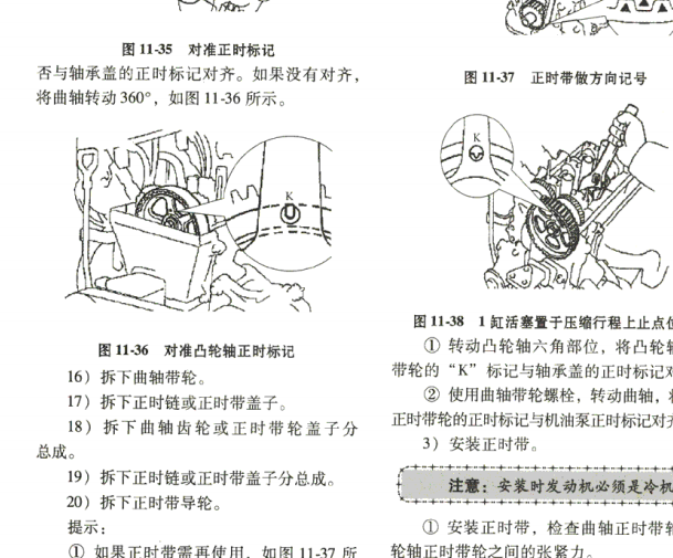 吉吉利MR479Q发动机正时资料