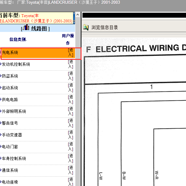 2001-2003年沙漠王子充电电路图