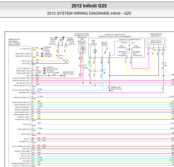 2013年G25智能钥匙电路图