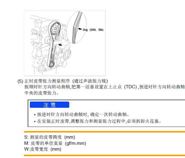 北京现代G4GB发动机维修手册
