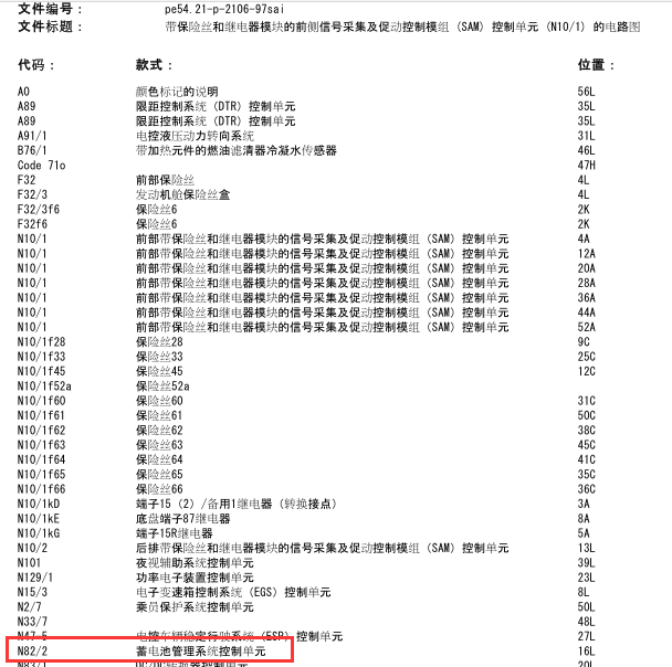 2008年宝马S350电源管理系统电路图