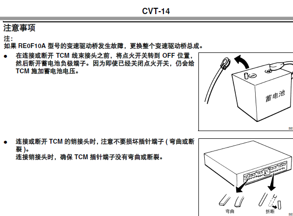 2009年日产轩逸CVT变速箱维修手册