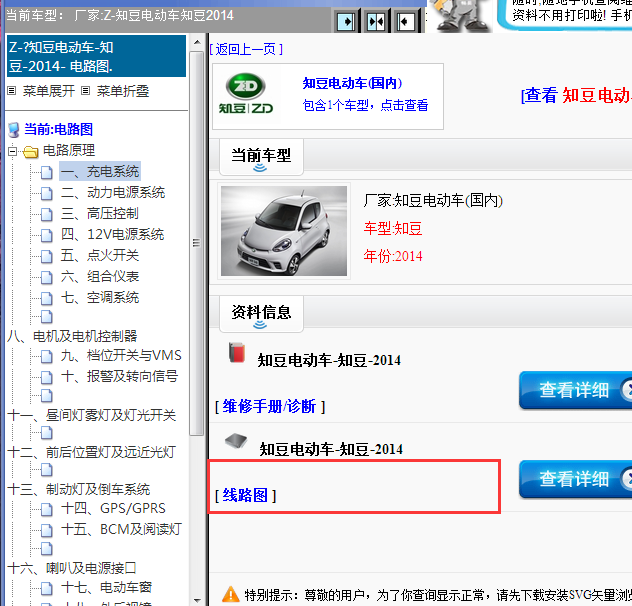 2014年知豆全车电路图