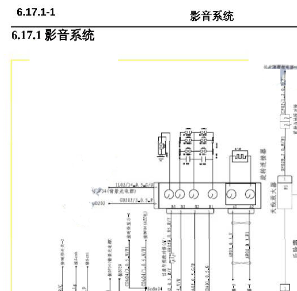 2016年逸动XT影音电路图
