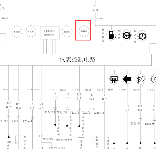 2009年黄海水温表电路图