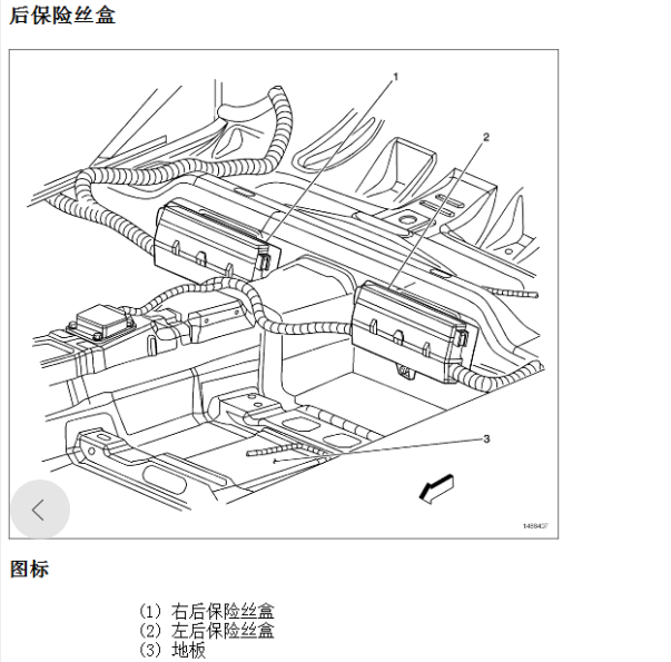 2007年凯迪拉克SLS保险丝盒位置