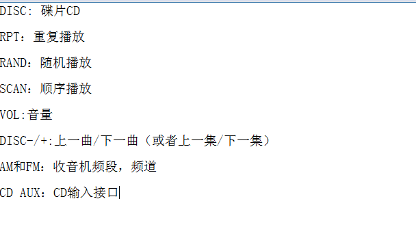 音响显示屏代码资料