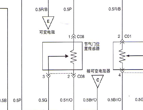 2010年江淮彩旅发动机电路图