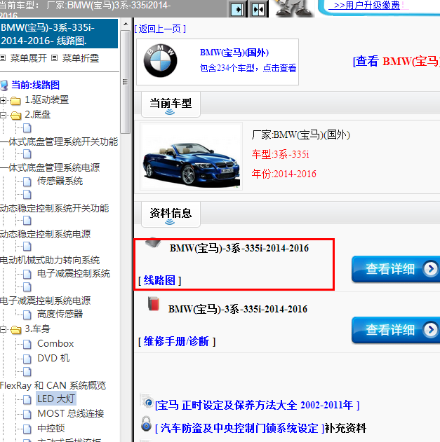 2014-2016年BMW(宝马)-3系-335i 全车电路图