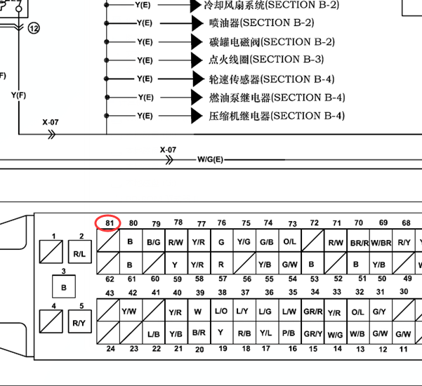 海马爱尚发动机针脚图