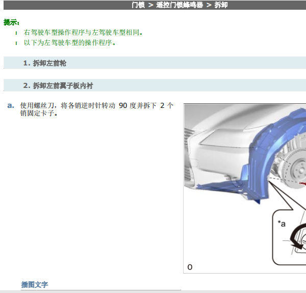 2012年GS350遥控维修手册