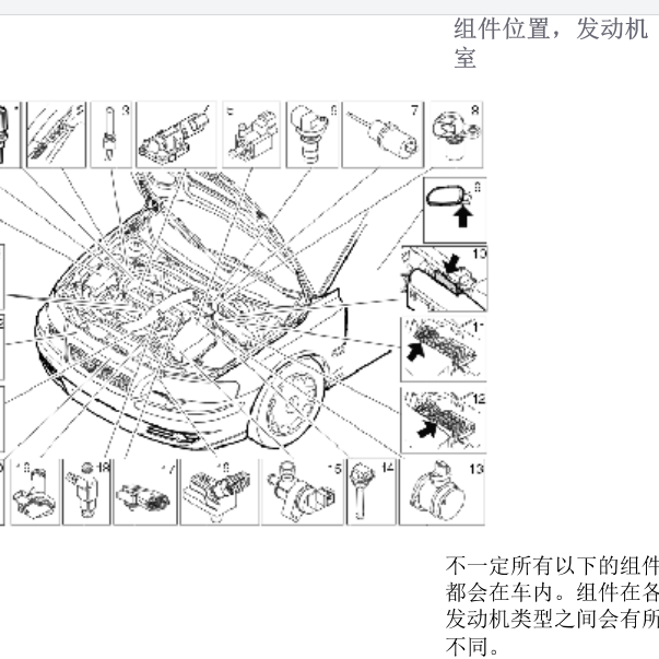 2014年沃尔沃XC90曲轴位置传感器位置