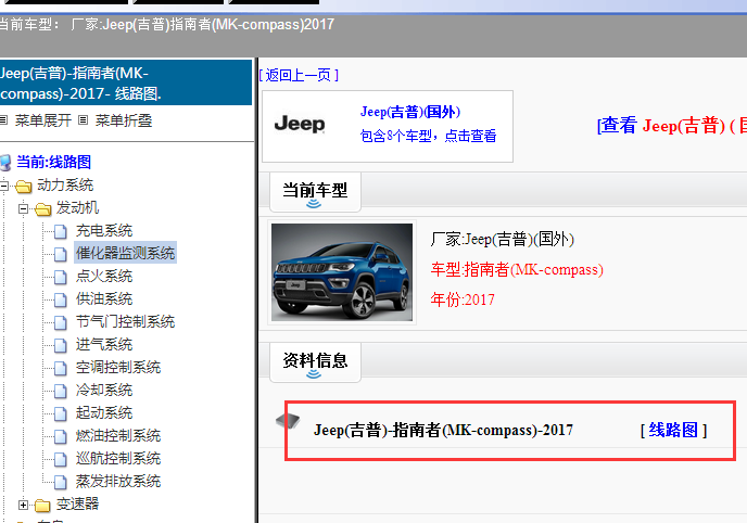 2017年吉普指南者电路图