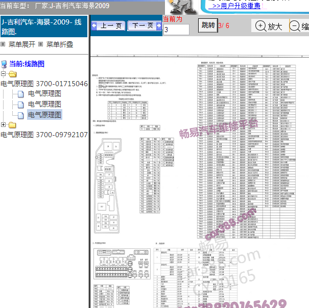 2009年吉利英伦SC全车继电器分配资料
