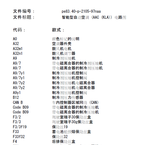 2013年奔驰ML300空调鼓风机电路图