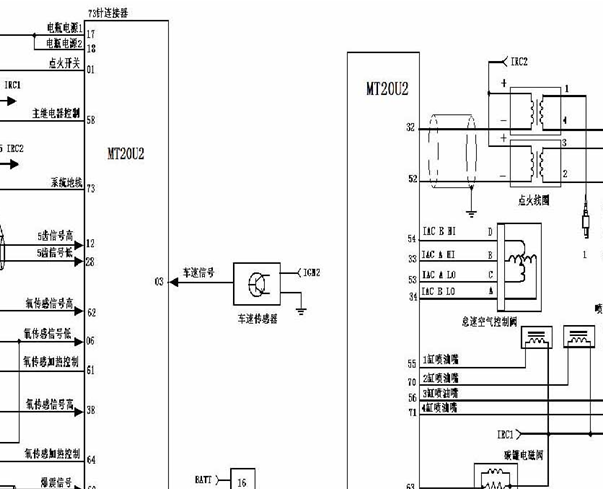 德尔福MT20U2发动机电路图