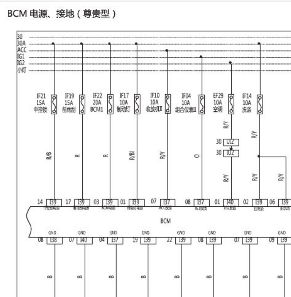 2016年幻速S3L车车身电路图