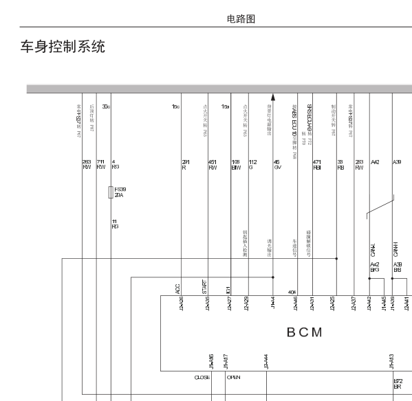 15年长城哈佛h5bcm线路图