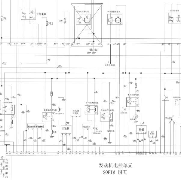 2015年依维柯发动机电路图