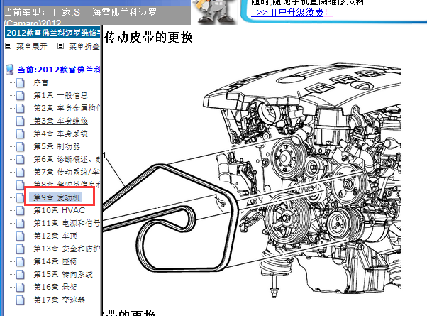 212年雪弗兰科迈罗发动机维修资料