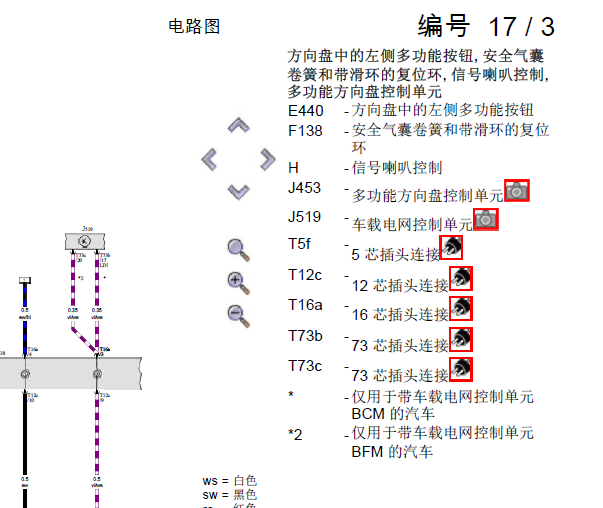 2015年斯柯达昕锐喇叭电路图