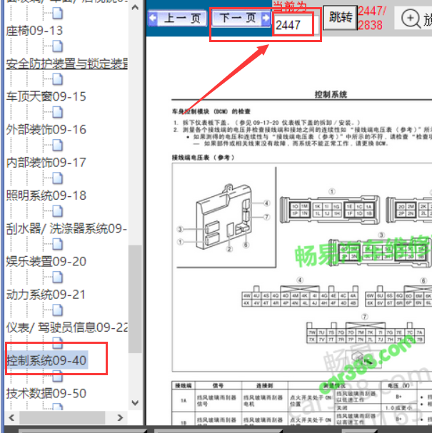 2010年马自达2BCM针脚图
