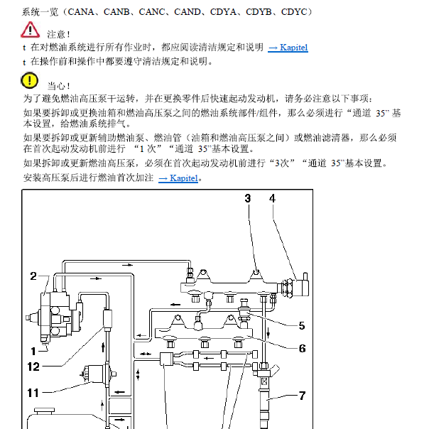 奥迪A6L CANA发动机维修手册