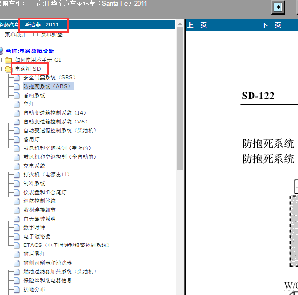 2011年华泰圣达菲电路图